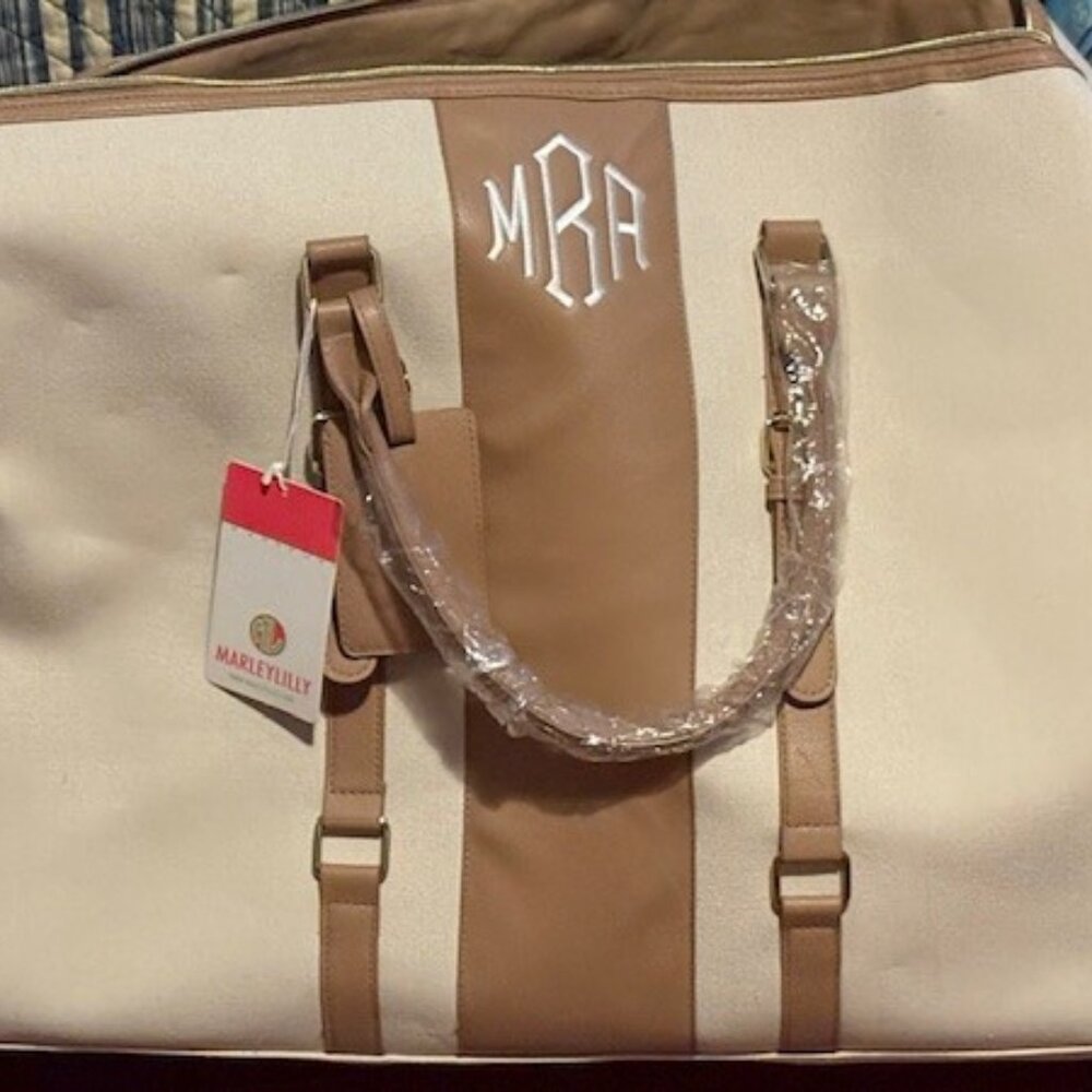 NEW Marleylilly Weekender Bag-Monogrammed